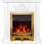 Șemineu electric ArtFlame Sorina & Gala gold