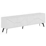 Comodă TV Trendy Duna, Alb 180x50x29cm