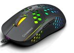 Gaming Mouse Gamemax MG8, Optical, 800-6400 dpi, 6 buttons, Ergonomic, RGB, Black, USB