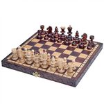 Шахматы деревянные 30x30 см Pearl Small CH134AK (5233)