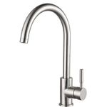 Смеситель кухонный Frap F 40899 (chiuveta plus) INOX (0180)