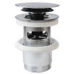 Sifon pentru chiuvetă bucătărie HERZ Scurgere Quick-Clack cu preaplin 11/4 UH16008