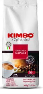 Кофе обжаренный KIMBO ESPRESSO NAP.500гр в зернах