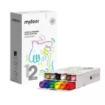 Set de creație Mideer MD1259 Set de markere acrilice cu peniță ultra moale, 12 culori
