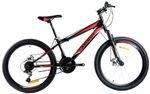 Bicicletă Azimut EXTREME R24 CKD 6COLORS 24-090-N-4 (GREEN+RED) (GREEN+BLACK) (BLACK+RED)