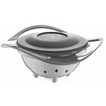 Посуда для кормления BabyJem 350 Bol multifunctional cu capac si rotire 360 grade Amazing Bowl Gri