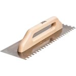 Șpaclu Beorol 0480325 Gletiera inox maner lemn 480x130x8mm