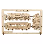Конструктор Ugears 57176 Trenul în ramă