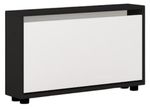 Полка для обуви Mobildor-Lux Leo Slim 100x16x47H cm Anthracite/White