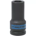 Set de tubulare, bite, duze King Tony 643521M Cap tubular de impact adânc 3/4