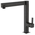 Смеситель кухонный Helika-AquaSanita 2063-601 REGITO Black metallic