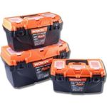 Система хранения инструментов Wokin 900003 Набор из 3 пластиковых ящиков для инструментов