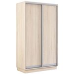 Dulap Mobildor-Lux Fox uși glisante din PAL (120x60x210H cm) Sonoma