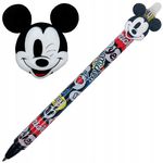 Stilou cu bilă Colorino scriu-șterge albastru 0,5 Minnie Mouse+ Miki Mouse Disney