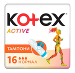 Tampoane igienice Kotex Active Normal, 16 buc.