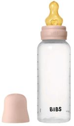 Поильник BIBS 5017244 Biberon din plastic anticolici Blush cu tetina din latex 3+ luni, 270 ml