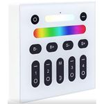 Центр управления умным домом Gledopto GL-W-003Z 2.4G RGBW 4 zone RGB+CCT wall mounted touch panel remote