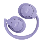 Headphones  Bluetooth  JBL T770NC, Purple, On-ear, Adaptive Noise Cancelling with Smart Ambient