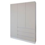 Шкаф Smartex (15879) N15 140cm Alb+Kashemir