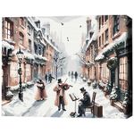 Картина по номерам BrushMe BS53840FC 40х50cm (fără cutie) Melodia de Crăciun