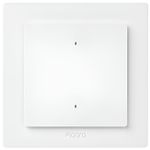 Выключатель электрический Aqara Zigbee Thread Light Switch H2 EU ( 2 Buttons, 1 Channels), White