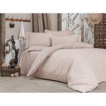 Textile de casă Cottony SLPSL Satin Stripe Vanilla : Euro