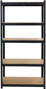 Raft de depozitare Xenos StrongLine 180x90x45cm Black