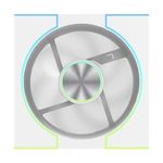 Кулер darkFlash DM8 LINE, White, ventilator