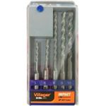 Сверло Villager Набор сверл SDS PLUS (5 шт.) (060641)