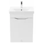Шкаф под умывальник Mashtab 11891 Print cu 1 usa 50cm Alb