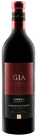 Вино Caragia Winery Каберне Совиньон, красное сухое, 2019, 0.75Л