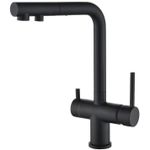 Смеситель кухонный Helika-AquaSanita 2683-MB AKVADUO PLUS Black Matte