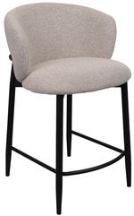 Барный стул Deco Darian Beige Black Leg