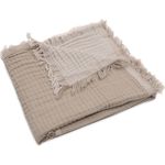 Комплект подушек и одеял Jollein 521-511-68014 Paturica Olive Green/Ivory GOTS, 75x100cm
