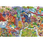 Puzzle Trefl 37480 Puzzle 500. Spy Guy Lost Items: USA