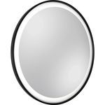 Oglindă baie Dubiel Vitrum HOLIDAY Black 80 LED touch