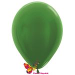 Balon de latex,  verde nacru - 30 cm