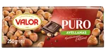 Ciocolata Valor neagra cu alune 250g