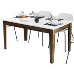 Стол Trendy Milan 514-Nuc, Alb 145x75x88cm