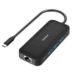 USB Hub Hama 300080 USB-C Hub 6Ports 3USB-A USB-C HDMI™ LAN/Ethernet
