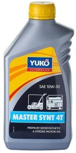 Масло Yukoil 10W-30 Мастер Синт SL/CF 4T 1л п/эт