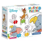 Puzzle Clementoni Puzzle 3+6+9+12 Primul meu puzzle – Animale Disney (20806)