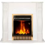 Камин электрический ArtFlame Clasic white & Gala gold