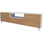 Suport TV de podea Fabulous TV 46x140 (White/Pine)