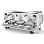 Aparat de cafea profesional Sanremo D8 PRO White 3 grupuri