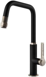 Bateria bucătărie Gessi 60053-599 Officine Fino: Brushed Nickel / Matte Black