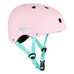 Cască de protecție Nils MTW001-1 Roz, mărime M (55-58cm)