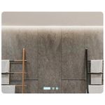 Oglindă baie Bayro Moon 1000x800 LED 3C touch bluetooth c подогревом, часами и термометром