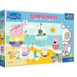 Puzzle Trefl 41010 Puzzles - 24 SUPER MAXI - Happy Peppa Pig day / Peppa Pig