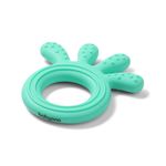 Грызунок cиликоновый Babyono Octopus Mint